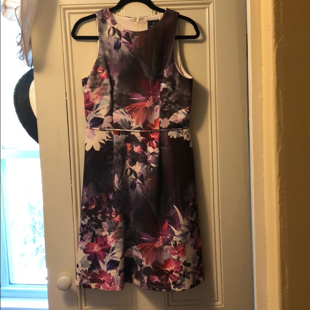 Adrianna Papell floral dress